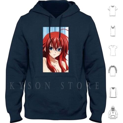 Captivate Hoodie long sleeve Cotton Anime Manga Large Season Arc Cosplay Hyodo Shido Cartoon Akeno Rias Koneko