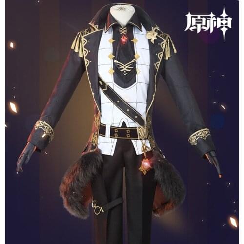 Game Genshin Impact Cosplay Diluc Costume Diluc Cosplay Diluc Genshin Impact Cosplay