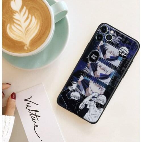 Numaki Toge Jujutsu Kaisen Soft Silicone for IPhone Se 6 6s 7 8 Plus X XR XS 11 12 Mini Pro Max Glass TPU Phone Case Cover Shell