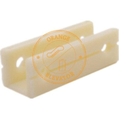 20PCS/Lot Elevator guide shoe lining 80x16mm L80mm W30mm for 16mm rail