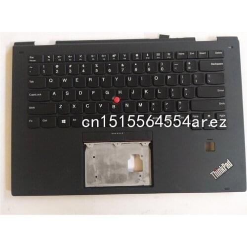 New Original laptop Lenovo Thinkpad X1 Yoga 2nd Gen Palmrest cover case/English Backlit Backlight keyboard cover 01HY810