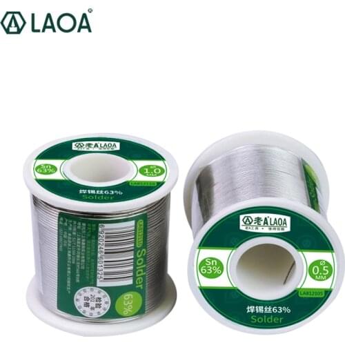 1 PCS 400G LAOA Soldering Tin Wire Solder Wick 63% Content 0.8-2.3mm Solder Wire Welding Wires