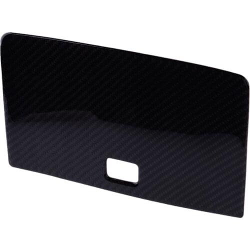 Carbon Fiber Console GPS Navigation Cover Trim Fit For Mercedes-Benz C Class W204 2007 2008 2009 2010