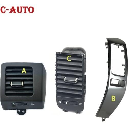 Car Air Conditioner Outlet A/C Air Conditioning Vents Plate Frame Panel For Toyota Land Cruiser Prado 120 Lexus GX470 2003-2009