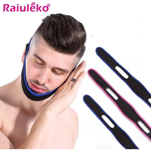 Anti Snoring Chin Strap Belt Stop Snoring Belt Anti Snore Belt Sleep Apnea Straps Elastic Face Slimming Bandage V Line Face