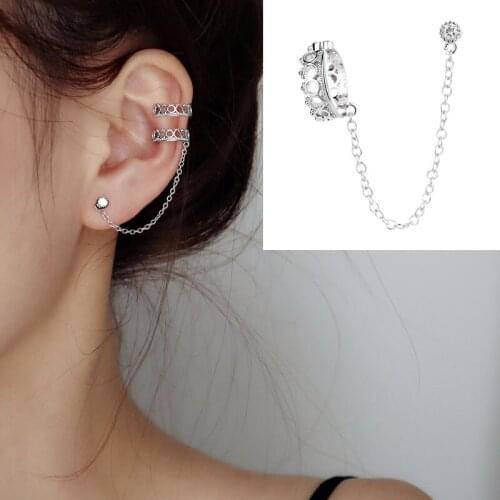 Todorova 1PC Punk Vintage Geometric Ear Cuff Non Pierced Clip Earrings For Women Trendy Ear Bone Clip Fashion Jewelry Gifts