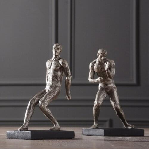 Nordic Creative Gymnastic Character Book File Study Office Porch TV Cabinet Home Furnishing Decoration Crafts Statues Sculptures