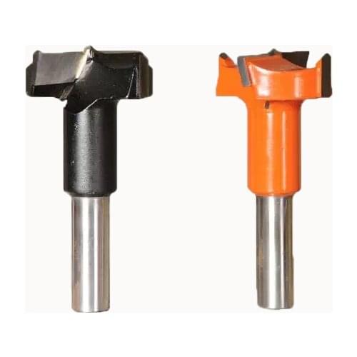15mm-35mm Four Flute Hinge Boring Machine Drill Bits 57mm70mm Length For MDF Plywood Panel Hole