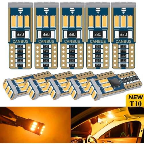T10 W5W Car Clearance Light Interior Lamp Led Bulb 194 2825 For Jaguar XF X type XJ S-Type 2000 F-TYPE JAG XE XF XJ XK F 12V