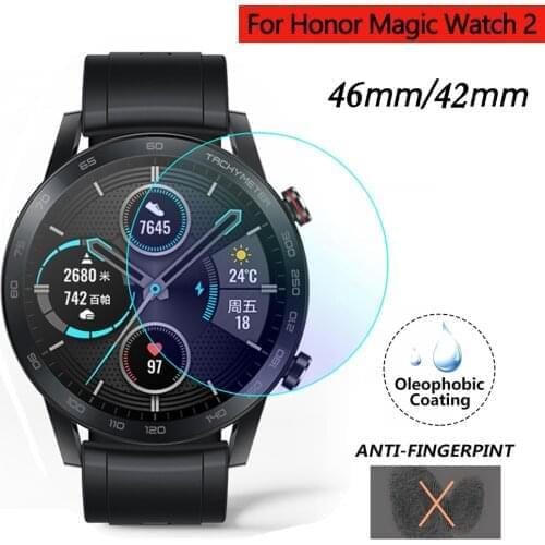 Tempered Glass for Honor Magic Watch 2 (46mm) Screen Protector For Huawei Honor Watch 2 Watch2 42mm 46mm Protective Glass Film
