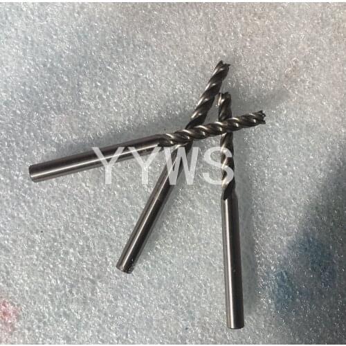 Lot 5pcs 4Flute Hss End Mills Cutting Dia 5mm Shank Dia 6mm Endmills Length 80mm Router Bits