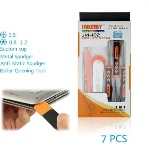 7 in 1 Precision Screwdriver Metal Spudger Roller Opening Tools For iPhone 6 6plus 5s iPad Mobile Phone Repair Tool