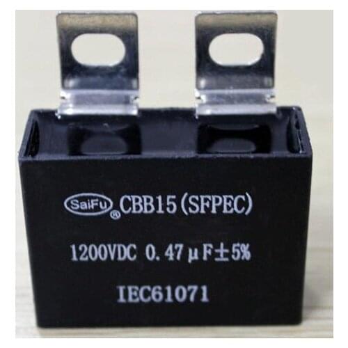 CBB15 0.47uF 1200VDC IGBT Welder Capacitor,0.47mf 1200VDC Damp Capacitor,0.47MF 350VAC Capacitor
