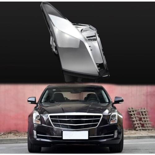For Cadillac ATS 2013-2016 lens lampshade shell Transparent headlight housing Front cover Plastic headlight housing transparent