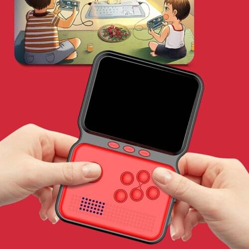Classic Retro 16-Bit Mini Portable Game Console Portable Game Console Handheld Player 3.5 Inch Screen Video Game Player