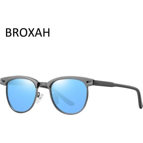 Fashion Mens Driving Glasses 2019 Brand Polarized Sunglasses Men Top Quality Metal Male Shades
