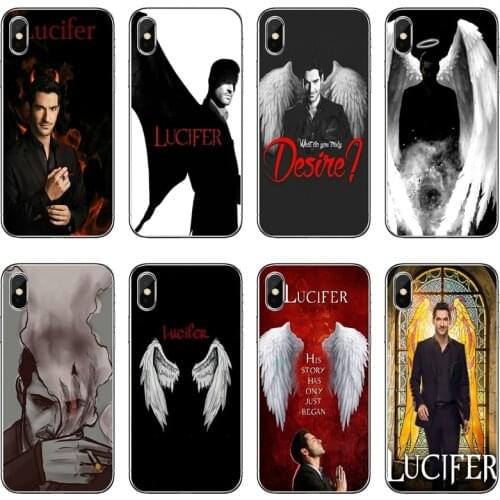 New TV Lucifer Soft Phone Case For Samsung Galaxy A70 A60 A50 A40 A30 A10 A9 A7 A5 A3 A8 A6 Plus 2018 2017 2016