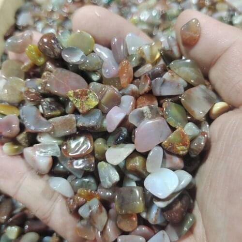 Natural Salt Agate Yanyuan Agate Crystal Rough Polished Gravel Specimen Healing Buddha Natural stones and minerals