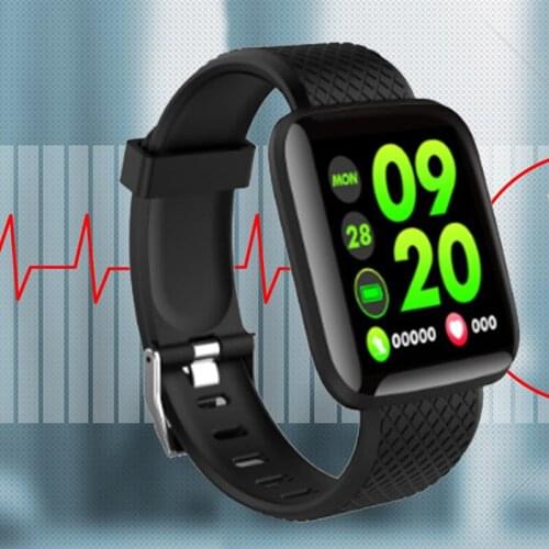 Smart Bracelet Heart Rate Blood Pressure 1.3 -inch Color Exercise Bracelet Sleep Monitoring Pedometer