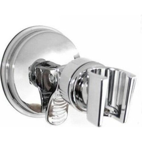 Universal Adjustable Hand Shower holder Suction cup holder Full Plating Shower Rail Head Holder Bathroom Bracket stable