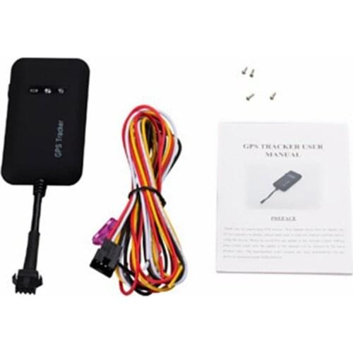 Waterproof GSM GPS tracker Car motorcycle Tow away move alarm vehicle ACC monitor cut off oil real time tracking software