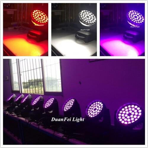 10 Pieces Cabezas Moviles 36x18w Led Rgbwauv Moving Head Dj Zoom Wash Effect