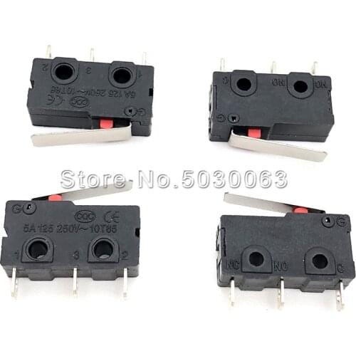 10pcs/lot KW 11-3Z-2 micro switch 3P medium size straight handle 3pin 5A 125 250VAC contact switch