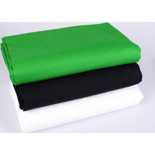 1.8Mx2.7M(6FTx9 FT) Cotton Photo Studio Background Cloth Green Black White Muslin Photography Backdrops