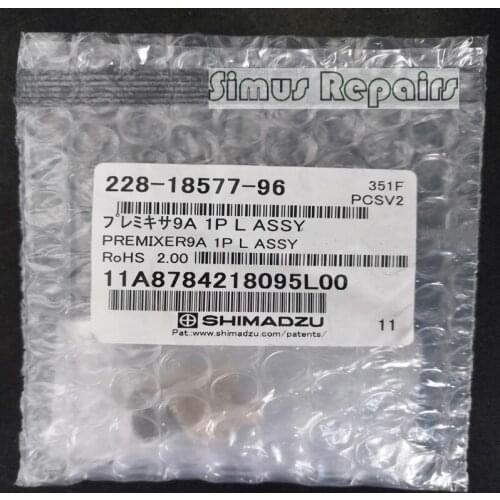 228-18577-96 Japan Shimadzu Liquid Chromatography Premixer 1PL Component PREMIXER9A ASSY
