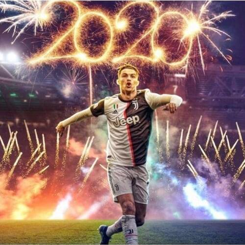 5D DIY Full round diamond painting Football Star Cristiano Ronaldo dos Santos Aveiro 3D embroidery cross stitch Home Decoration