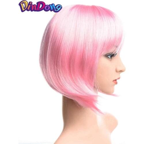 DinDong Pink Wigs