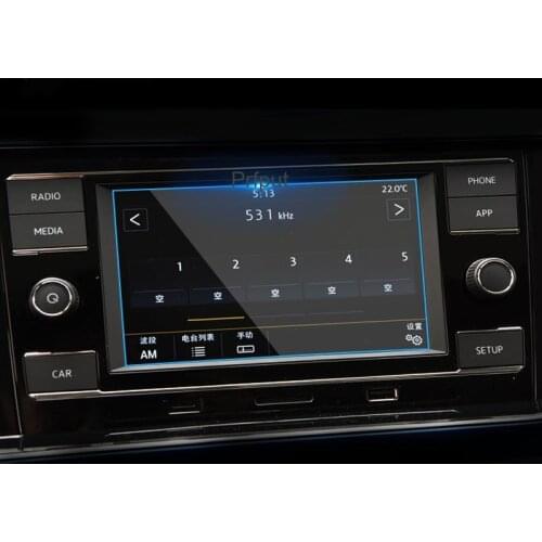 For Volkswagen Polo T-Cross 2019 GPS navigation film LCD screen Tempered glass protective film Refit Anti-scratch film 6.5 inch