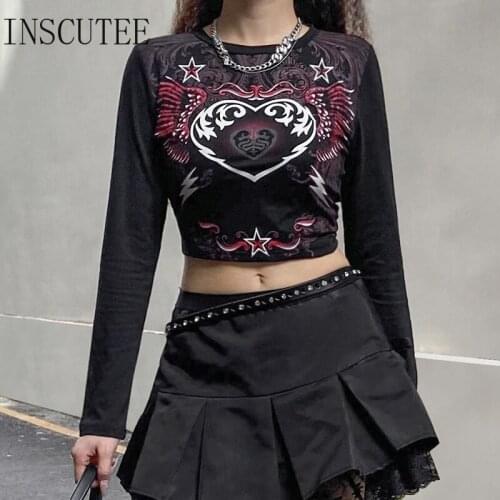 INSCUTEE Women's T-shirts With Print