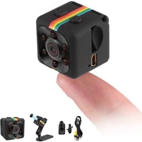 Mini Camera HD 1080P Sensor Night Vision Camcorder Motion DVR Micro Camera Sport DV Video small Camera Cam SQ11