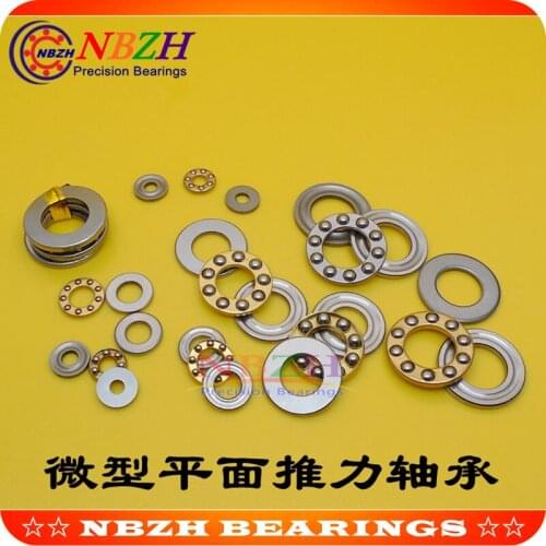 Miniature bearing Plane thrust ball bearing F2-6M F2.5-6M F3-8M F4-9M F4-10M F5-10M F5-11M F5-12M F6-12M F6-14M F7-13M F7-15M