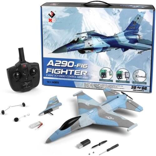 Wltoys XK A290 RC Airplane Remote Radio Control Model Aircraft 3CH 452mm 3D/6G System plane Epp Drone Wingspan Toys For Children