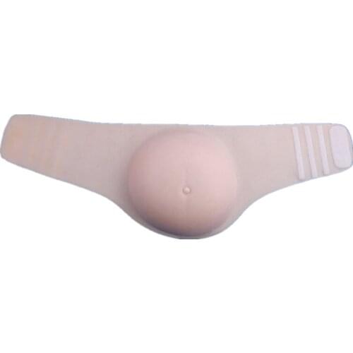 Fashion Fake Pregnancy Belly False Soft Silicone False Artificial Belly Twins 8-10 Month Cosplay Top Selling Product In 2020
