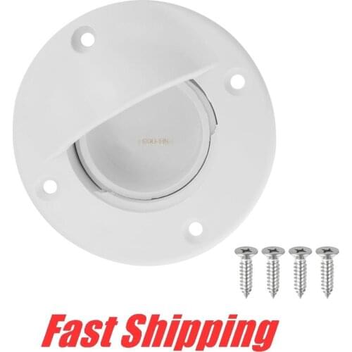 Marine side drain Bilge deck discharge outlet cover Drain Scupper Valve Screw Cap Bung Stopper Marine Boat Hardware Accessories