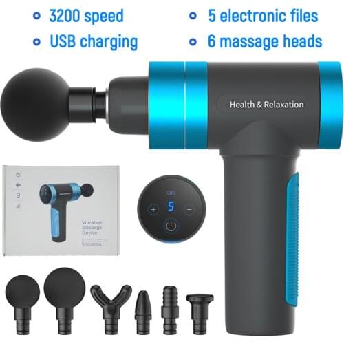 Fascia gun Electric Massage Gun Muscle Massager Gun Body Relaxation Slimming Shaping Pain Relief Athletes Deep Tissue Whole Body