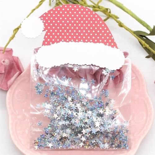 KSCRAFT Santa Hat Bag Topper Metal Cutting Dies Stencils for DIY Scrapbooking Decorative Embossing DIY Paper Cards