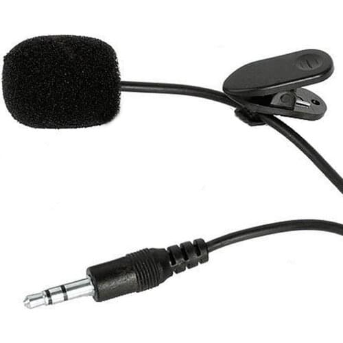 Universal Mini Microphone Portable Amplifier Recording Tie Lapel Clip Microphone For Smart Phone Laptop PC Notebook