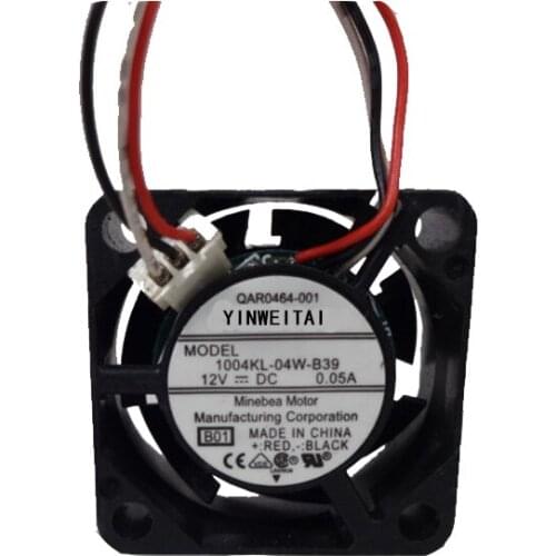 2pcs Fan for NMB-MAT 1004KL-04W-B39 1004KL-04W-B30 1404kl-04w-b59 DC 12V 0.05A 25x25x10mm 3-wire Server Square Fan