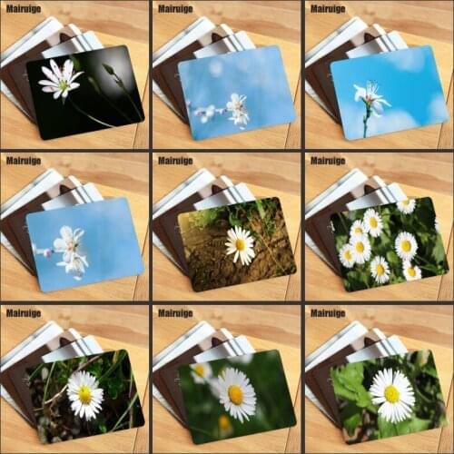 XGZ Exquisite small size flower pattern mouse pad rubber waterproof non-slip keyboard pad PC computer game high-speed table pad