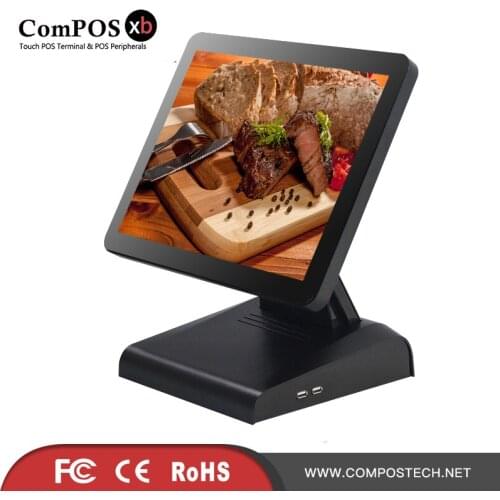Factory price all in one pos system flat panel touch screen POS terminal For Supermarket
