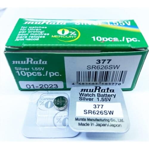 10PCS/LOT MURATA MURATA 377 364 379 395 371 321 373 BUTTON BATTERY ELECTRONICS