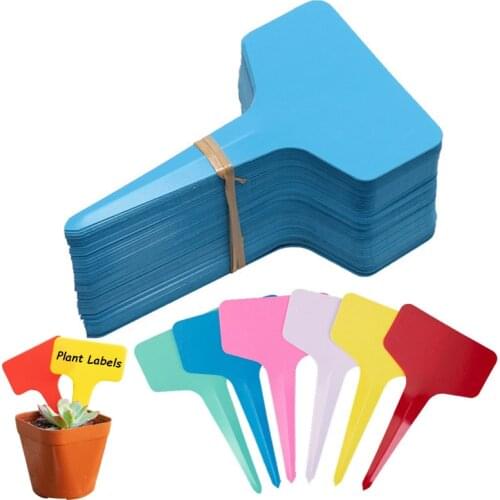 50/100Pcs Plant Labels Garden Flowers Potted Markers Tags Weddings Kids Crafts Decorating Label