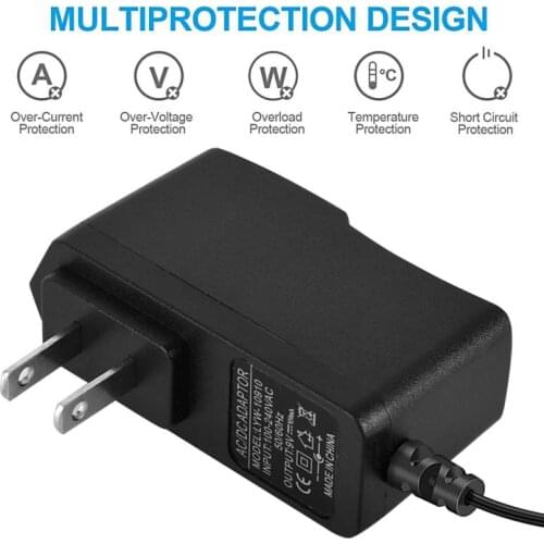 5 Way Electric Guitar Effect Pedal Power Supply Accessories Cables Adapter Daisy Chain Wire Pro 9V US EU UK AU Plug Pod