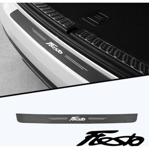 Car trunk Cloth fiber protect Car sticker for ford fiesta mk7 mk8 4 5 6 st stline vignale Car stickers Accessories