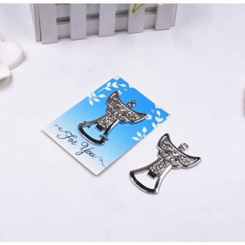 FREE SHIPPING 500pcs/lot Angel Bottle Opener Bridal Shower Party Favors Party Supplies Baby Showers,Great Wedding Favors Ideas