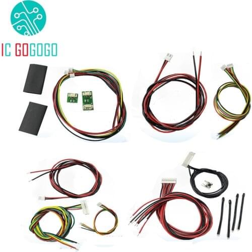 For Ant BMS Protection Board LCD Screen Wire Connector Temperature Sensor Power ON Cable 7S ~ 16S 8S 20S 10S 24S 32S Accessories